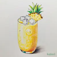 丸ごとパインスムージー