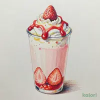 苺ミルククーラー