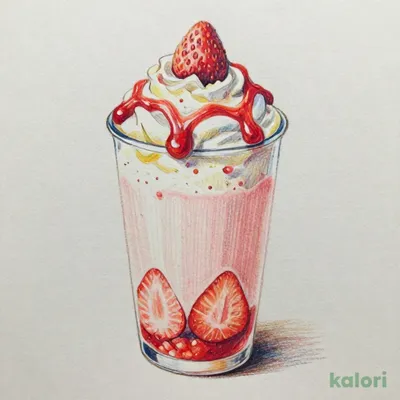 苺ミルククーラー
