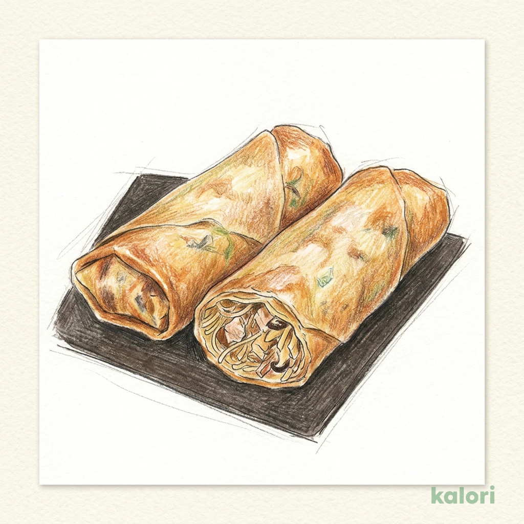 春巻 320kcal｜カロリー・栄養成分 | 餃子の王将 | kalori