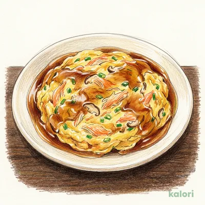 Crab Omelette (Just Size)
