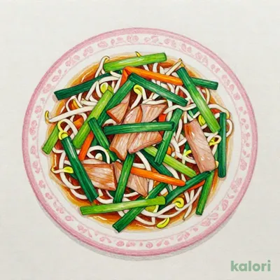 ニラ肉炒め