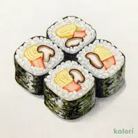 オーケー自慢の太巻寿司ハーフ
