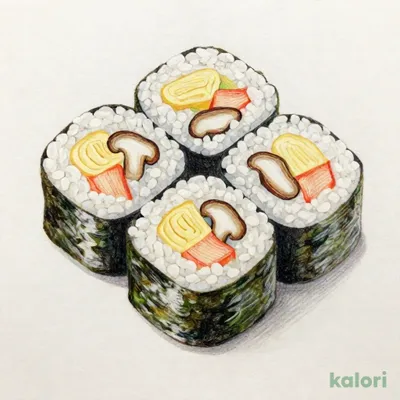 オーケー自慢の太巻寿司ハーフ