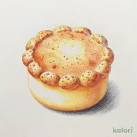 バターが香るメロンパン