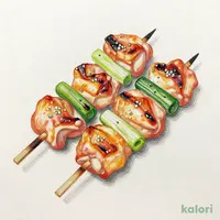 備長炭焼鳥盛合せ(ももネギマ) 塩 10本