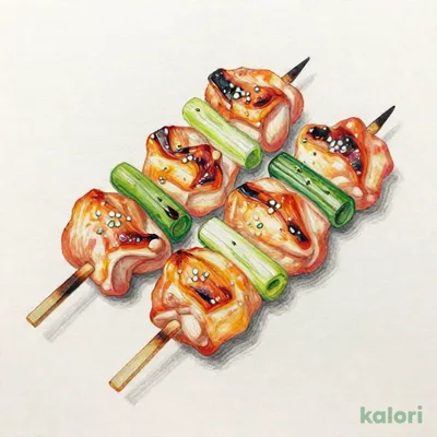 備長炭焼鳥盛合せ(ももネギマ) 塩 10本