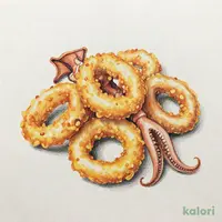 国産するめいかの唐揚げ