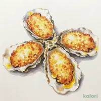 大粒牡蠣のフライ（広島県江田島産）