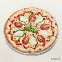 手作り チェリートマトのマルゲリータピザ