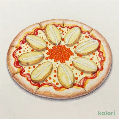 手作り 明太子ポテトピザ