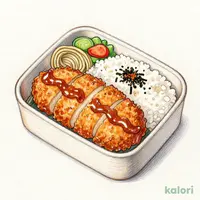 肉旨！メンチカツ明太弁当（ごまソース使用）