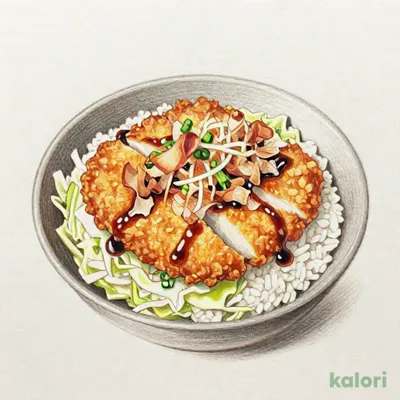 若鶏おろし竜田丼