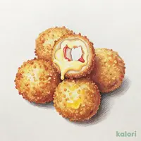 たらば蟹のクリームコロッケ