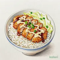 国産チキンカツタルタル丼