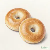 国産小麦のプレーンベーグル 2個