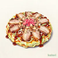 お好み焼き 豚玉