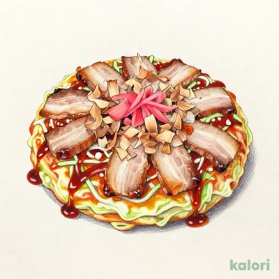お好み焼き 豚玉