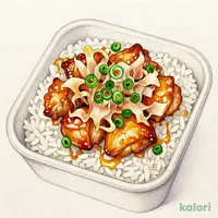 鰹節香る ねぎ塩焼鳥丼