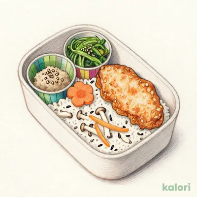 しめじご飯とチーズささみ弁当