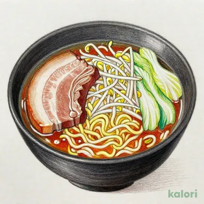 にんにく背脂が旨い！マシマシ豚ラーメン