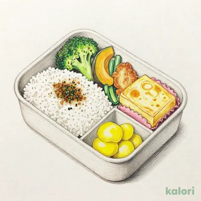 １／２日分の緑黄色野菜が摂れるお弁当