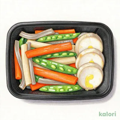 山くらげ入り根菜の旨辛炒め