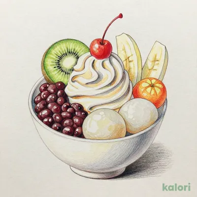 クリームみつまめ