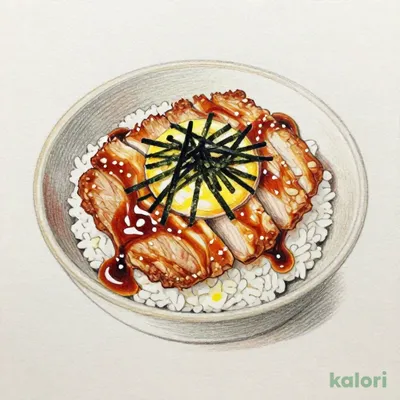 ヒレとじ丼