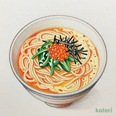 明太クリームきしめん