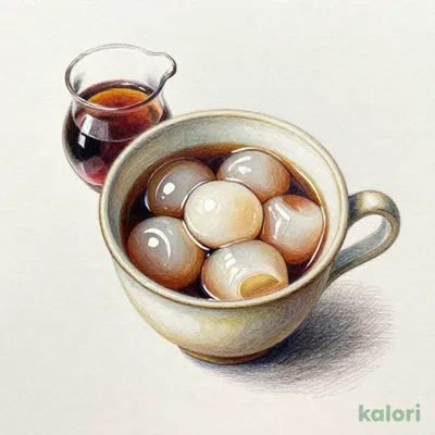 本わらび餅ほうじ茶オーレ