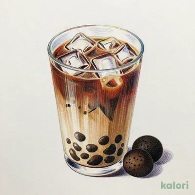 本わらび餅アイスほうじ茶オーレ