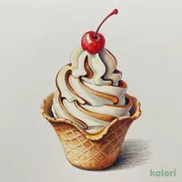 特撰ソフトクリーム（ほうじ茶ミックス）