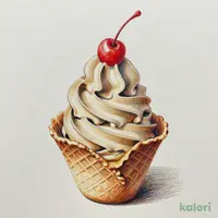 特撰ソフトクリーム（ほうじ茶）