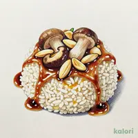 松茸おこわ