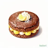 ショコラケーキ〜自家製レモンコンフィチュール添え〜