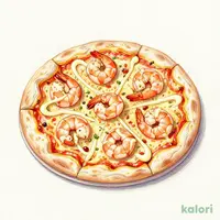 ピッツァ・えびマヨガーリック