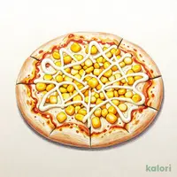 ピッツァ・たっぷりコーンマヨ