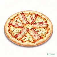 Garlic Bacon Pizza