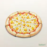 ミニピッツァ・たっぷりコーンマヨ