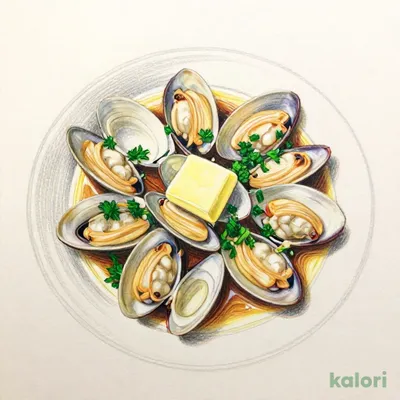 Steamed Clams in White Wine