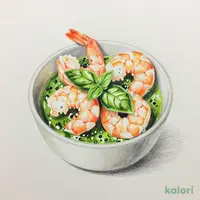 カクテルえびバジル