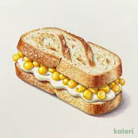 カスクートサンド～コーン＆マヨ～(ドリンクバー除く)