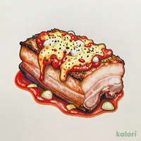 ハーブ香る豚のポルケッタ〜チーズトマトソース〜