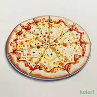 モーニングピッツァ~3種チーズ~(ドリンクバー除く)