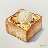 窯焼きパンプディング～バニラジェラートのせ～(ドリンクバー除く)