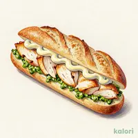 単品:カスクートサンド~バジルチキンマヨ~