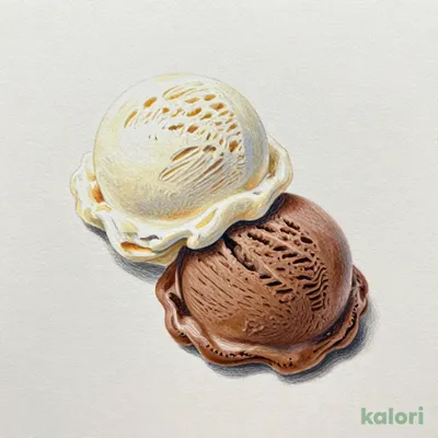 2種ジェラート～バニラ&チョコレート～