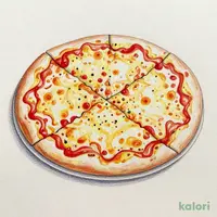 モーニングピッツァ~3種チーズ~(ドリンクバー除く)