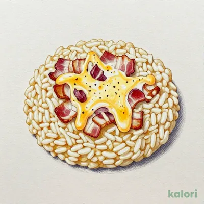 モーニングリゾット～ベーコンとチーズ～（ドリンクバー除く）